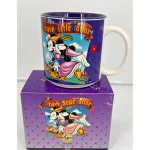 Vintage Walt Disney Mickey Mouse Brave Little Tailor Collectible Coffee Mug, Box